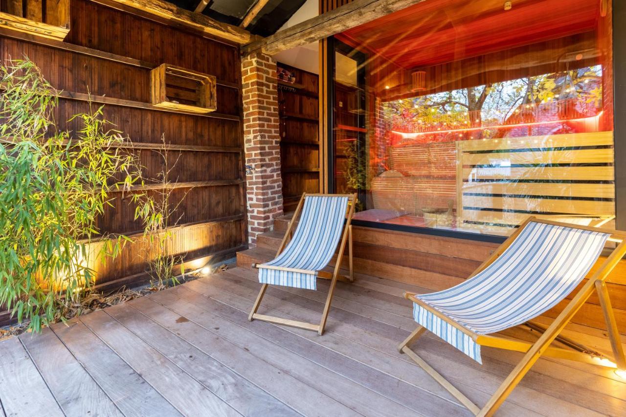 Tynil Saint Jean: Renovated Old Barn + Nordic Bath Villa Aubel Luaran gambar